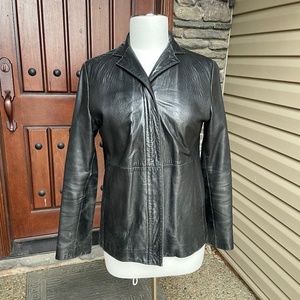 Banana Republic Lambskin Leather Jacket 💝 Buttery Soft!